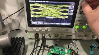 Eye Diagram on an Oscilloscope