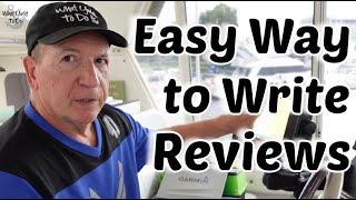 How to Write a Review on Navionics, Active Captain, and Waterway Guide | What Yacht To Do