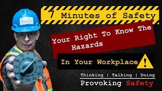 Basic Worker Rights In Canada - Your Right To Know Workplace Hazards