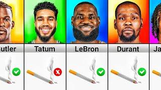 Famous Basketball Players who Smoke Cigarette