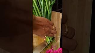 Easy and Tasty Nepali Recipe#Garlic leaves Chutney#@flavouts of Nepal ️