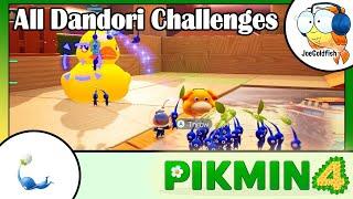 Pikmin 4 | All Dandori Challenges PLATINUM