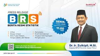 BERITA RESMI STATISTIK PROVINSI JAWA TIMUR, 1 JULI 2024