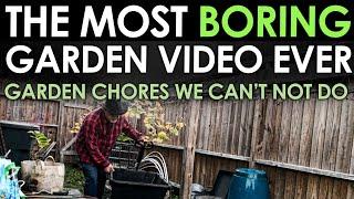 The Most BORING Garden Video EVER! Chore time! || Black Gumbo