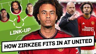 How Joshua Zirkzee Fits In At Manchester United & Unlocks Garnacho's Full Potential 