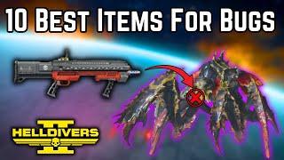 10 Best Primary/Support/Stratagems Against New Bugs in Helldivers 2