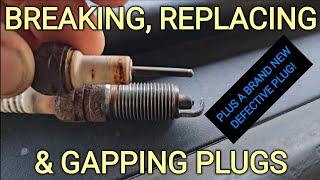 Spark Plug Replacement, Gapping Tips & Figuring Out Why I Now Have A Misfire..