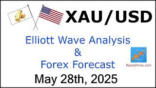 XAUUSD Elliott Wave Analysis | Gold Analysis | May 28 2025 | XAUUSD Analysis Today