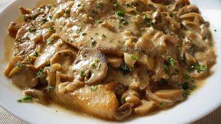 SARAP NITO GRABE!!! SIMPLENG SANGKAP, TAOB ANG KALDERO SA PORK CHOPS AND MUSHROOM IN CREAMY SAUCE!!!