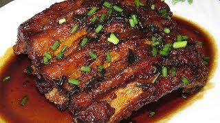 Cooking Pork Ribs With Coca Cola | Easy Pork Ribs Recipe By Kimyee Ros Cooking