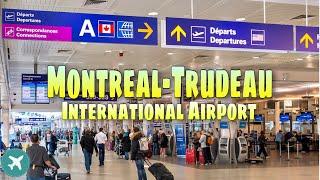 [4K] YUL Montreal-Trudeau International Airport | Departures | Walking Tour with Captions