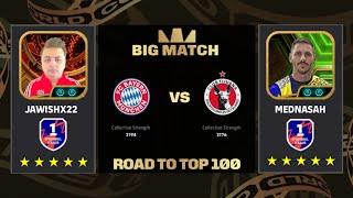 BIG MATCH | EFOOTBALL 2025 : JAWISHX22 VS MEDNASAH | ROAD TO TOP 100 EFOOTBALL LEAGUE