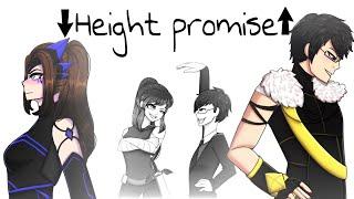 Height Promise || Drawn Comic - Flash warning