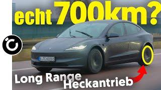 Über 700KM Reichweite im Tesla Model 3 Long Range Heckantrieb? Ich teste es aus!