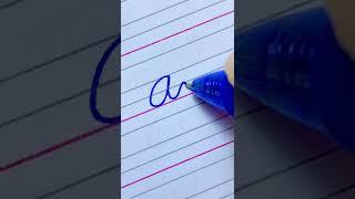 “Ace” How to Write Your Name in Cursive Writing |#shorts #cursivewriting #handwriting #calligraphy