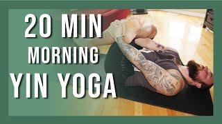 20 Minute Morning Yin Yoga | Wake up Yin Yoga NO PROPS