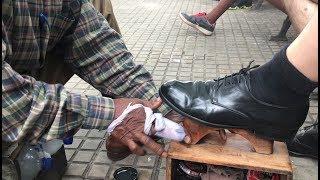 The best shoe shine of all South America ASMR