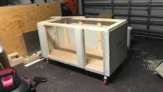 My patio mini kitchen on wheels