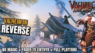 Valheim in Reverse! EP03: How Do We Find Iron? - Full Valheim Playthrough