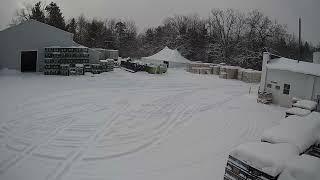 tents don't like snow. moment of fail