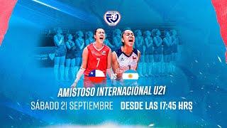 EN VIVO Chile vs Argentina - Amistoso Internacional U21 - Vóleibol femenino