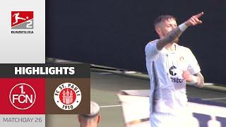 St. Pauli Marche On! | 1. FC Nürnberg - FC St. Pauli 0-2 | Highlights | MD26 - Bundesliga 2 2023/24