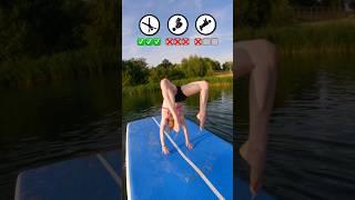 Extreme AIRTRACK Turn Challenge auf dem SEE  #backflip #Salto #challenge