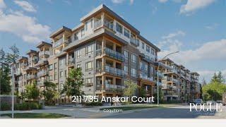 Coquitlam Condo at THE OAKS by Strand Development | 211 735 Anskar Court | 4K Tour - Carolyn Pogue