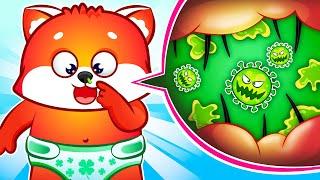 Oh No, Why Are There Boogers in The Nose |  Best Kids Songs  And Nursery Rhymes by Lucky Zee Zee