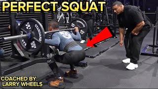 LARRY TEACHES CAMPEON HOW TO SQUAT!!!