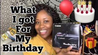 WHAT I GOT FOR MY BIRTHDAY HAUL | ThatsKeAndra