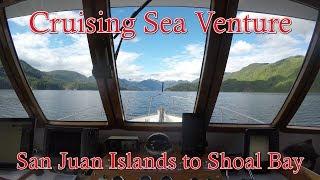 Night Boating up the Inside Passage aboard our trawler, Sea Venture - EP 27