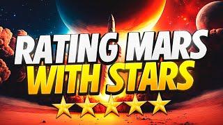 Star Ratings for Mars Science Fiction Books