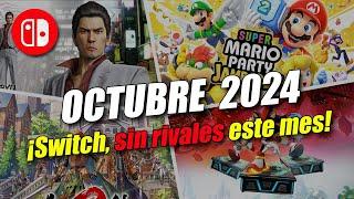 ¡SWITCH APLASTA A LA COMPETENCIA! Próximos juegos NINTENDO SWITCH Octubre 2024. Novedades Switch.