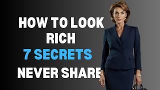 How to Look Rich Classy Women 50+: 7 Secret Style Tips