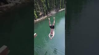 I told him to do a front flip