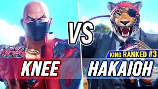 T8  Knee (Feng) vs Hakaioh (#3 Ranked King)  Tekken 8 High Level Gameplay