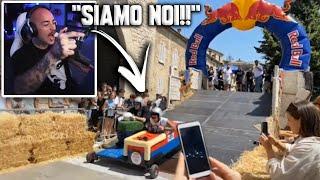 Panetty reaction alla sua discesa nella Red Bull Soapbox Race! 