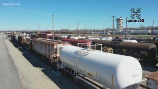 On the edge of Macon is an rail industry hub: Inside Brosnan Yard