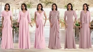 Pink Mother of the Bride Gown