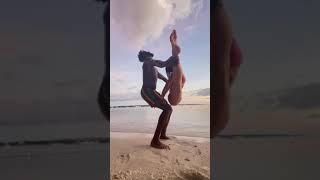 Would you try #AcroYoga ? #shorts #couplegoals