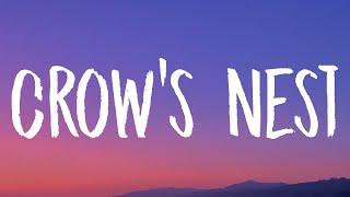 Powfu - crow's nest (Lyrics) Ft. Ollie