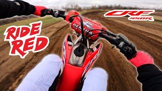 SHREDDING a Honda CRF450R!! *First Ride*