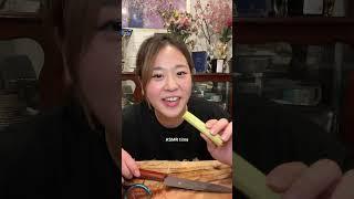 Sugar cane #foodblogger #tastetest #sugarcane #asmr #crunchyasmr