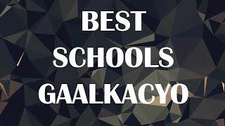 Schools around Gaalkacyo, Somalia