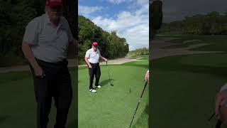 Donald Trump brags that his granddaughter Kai gets her golfing skills from him 