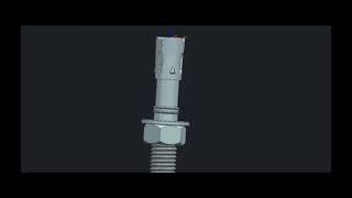 INSTALLATION OF WEDGE ANCHOR MECHANICAL ANCHOR CLIP BEHAVIOUR