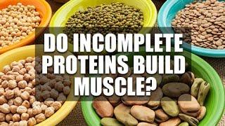 Do Incomplete Proteins Build Muscle & Should You Count Them?