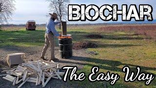 Biochar Retort - a self regulating, no cost, DIY system