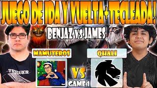 QHALI VS MAMUTEROS BO3[GAME 1]ELIMINACION- BENJAZ, OSITO, PANDA VS JAMES-THE INTERNATIONAL 13 SA